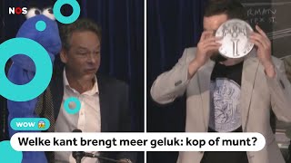 Prijzen voor onderzoek naar dronken wormen en muntje opgooien [upl. by Yrtua]