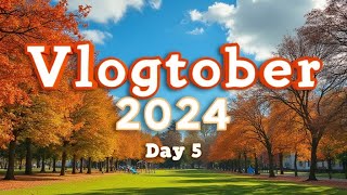 Vlogtober 2024  Day 5 [upl. by Ydnew]