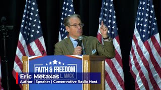 Keynote for Judge Wayne Macks Faith Freedom Prayer Breakfast 2023  Eric Metaxas [upl. by Avad]