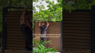 How to Make Your Fence Look More Charming mexytech yard fence outdoors garden durable wpc [upl. by Koo]