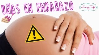 Me puedo poner UÑAS durante el EMBARAZO opinión médica [upl. by Ahselef]