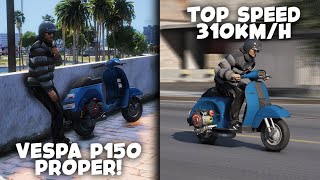 REVIEW amp TEST RIDE VESPA P150 S STRADA MODIF PROPER [upl. by Haret789]