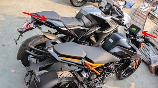 2025 New Model KTM Duke 200 TFS Display VS Bajaj Pulsar RS 200 Detailed Comparison😍which One Best [upl. by Nebur]