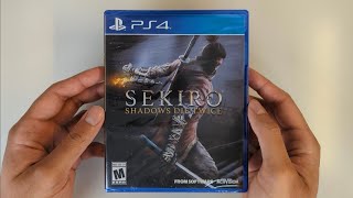 Sekiro Shadows Die Twice PS4 SEALED CIC 2024 ASMR [upl. by Cloutman]