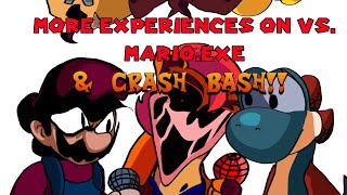 More Experiences on vs MarioEXE amp Crash Bash [upl. by Mcnully106]