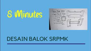 Balok  1 Teori dan Contoh Desain Balok SRPMK [upl. by Nerro]