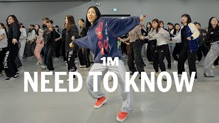 Doja Cat  Need to Know  Lia Kim Choreography [upl. by Enneillij]