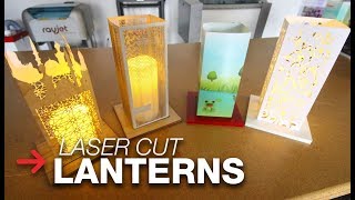 Laser Cut Lantern  Paper Lantern  Laser Cut Paper [upl. by Buckden]