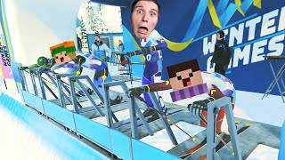 3 Youtuber bei den OLYMPISCHEN WINTERSPIELEN [upl. by Dragon]