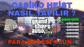 GTA ONLÄ°NE  DÄ°AMOND CASÄ°NO HEÄ°ST  DÄ°AMOND CASÄ°NO HEÄ°ST NASIL YAPILIR  REHBER [upl. by Aleuname]