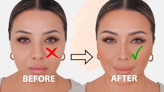 STEP BY STEP HOW TO CONTOUR YOUR NOSE  NINA UBHI [upl. by Jacynth]