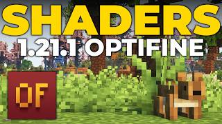 How To Get Shaders with OptiFine in Minecraft 1211 [upl. by Aimak]