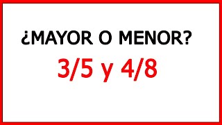 ¡Como Ordenar las Fracciones en Matematicas [upl. by Mosier]