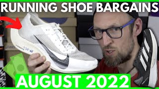 Best Running Shoe Bargains AUGUST 2022  Best value running shoes  NIKE ADIDAS  MORE  EDDBUD [upl. by Wilcox]