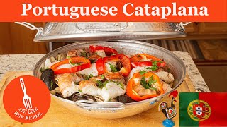 Cataplana  Portuguese Fish Stew from Algarve [upl. by Whitford756]