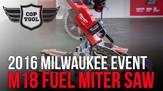 Milwaukee M18 FUEL 10quot Miter Saw 273421HD with 90Ah Battery [upl. by Roderick]