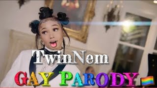 Coi Leray  Twin Nem Gay Parody DasGasDom3 [upl. by Bjork143]