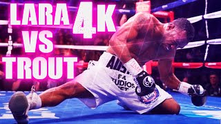 Erislandy Lara vs Austin Trout Highlights 4K [upl. by Halsey]