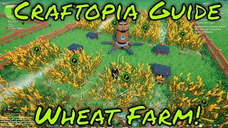 Craftopia Basic Wheat Farm [upl. by Eryn]