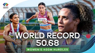 Womens 400m Hurdles Final  World Athletics Championships Oregon 2022 [upl. by Kitchen]