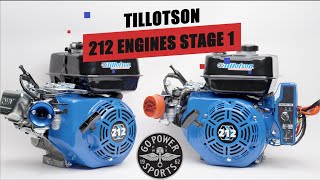 Stage 1 Tillotson 212cc Performance Race Engine  Product Video [upl. by Ecneret]