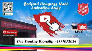 Live Sunday Service  Sunday 27th October 2024 [upl. by Lyrej]