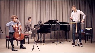 Scriabin Etude op2 n°1 for theremin cello and piano [upl. by Arvie]