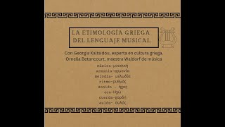 Etimolía griega del lenguaje musical [upl. by Reich]