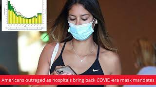 Americans outraged as hospitals bring back COVIDera mask mandates │News podcasts [upl. by Iran861]