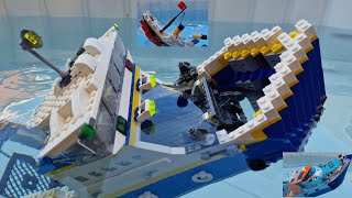 LEGO BOATS SINKING 8 [upl. by Yaker]