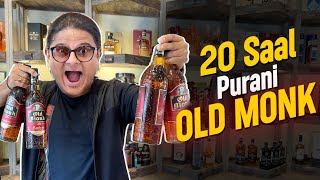 This Old Monk Is 20 Years Old  No Rating Review  City Ka Theka [upl. by Lorrad985]