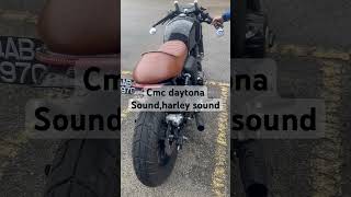 CMC daytona exhaust sound bike biker motorcycle harleydavidson harley sound exhaustsound [upl. by Munroe234]