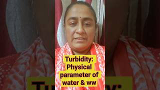 Turbidity Physical parameter of water amp wastewater in Hindi gtushortsfeed shorts Civil101 [upl. by Manning]