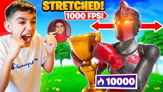 I Used FaZe Martozs New Stretched Resolution To Play Arena 1000 FPS [upl. by Ettolrahc]