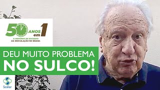 Aplicação de inoculante no sulco de plantio DEU MUITO PROBLEMA 50 anos em 1 I Ep 06 [upl. by Broderic]