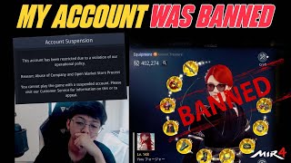 MY MIR4 ACCOUNT WAS BANNED TAGALOG  MIR4 [upl. by Koy]