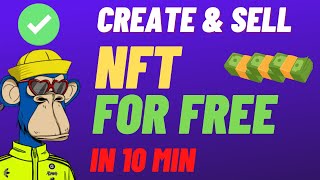 How to Create and Sell NFT in Hindi  Create NFT for Free  How Create Account on Metamask [upl. by Longmire666]