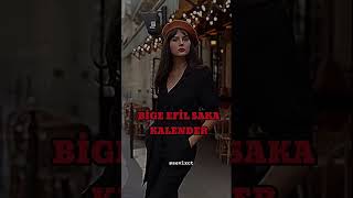 BİGE EFİL SAKA KALENDER ❤️‍🔥 sakavesanrı meralatmaca wattpad keşfet shorts edit fypシ [upl. by Jean-Claude]