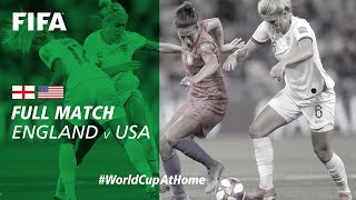 England v USA  2019 FIFA Womens World Cup  Full Match [upl. by Odlauso]