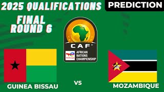 Guinea Bissau vs Mozambique Live Stream CAF Africa Nations Cup 2025 Qualifiers [upl. by Llewop239]