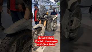 Electric Royal Enfield Himalayan V2 revealed at EICMA 2024 royalenfield Himalayan electric [upl. by Errised905]