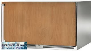 Perlick 24 Panel Ready Dual Zone Wine Reserve Solid Door Right Hinge Review [upl. by Anier527]