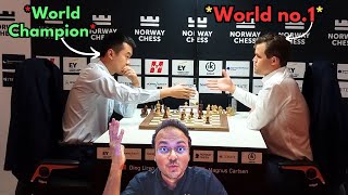 World Champion Ding Liren vs World no1 Magnus Carlsen  Norway Chess 2024 Armageddon [upl. by Orton]