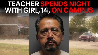 Mesquite teacher accused of grooming student 14 spending the night with her at school [upl. by Anwahsit]