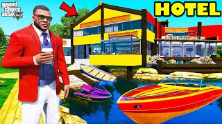 Franklin Opened Most Luxurious Presidential Suite Hotel In GTA 5 [upl. by Sixele]