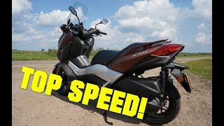 Yamaha XMAX 300 TOP SPEED IN 4K [upl. by Warrick]