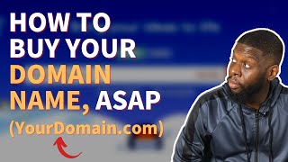 How to Buy a New Domain Name for Your Website 2022 [upl. by Godart]