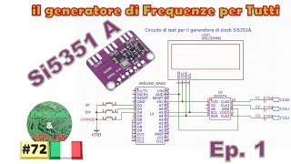 072Si5351A Il generatore di frequenze per tutti [upl. by Milburn]