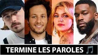 【Termine les paroles 2024】Quelle sera ta note 20 [upl. by Valorie]