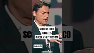 SCONTRO EPICO SU CANALE 5 ATTIVISSIMO vs GIULIETTO CHIESA giuliettochiesa [upl. by Rovelli]